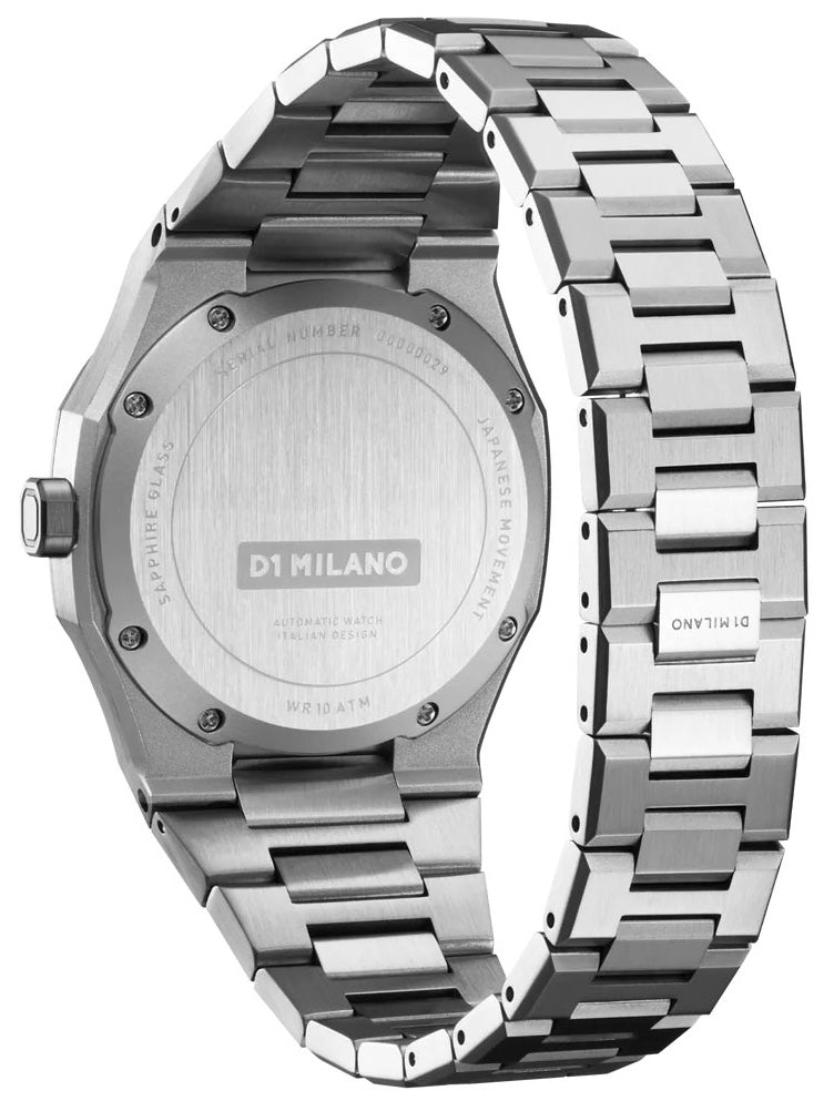 D1 Milano Mechanical Automatico Navy Code Watch ATBU06 Image 3
