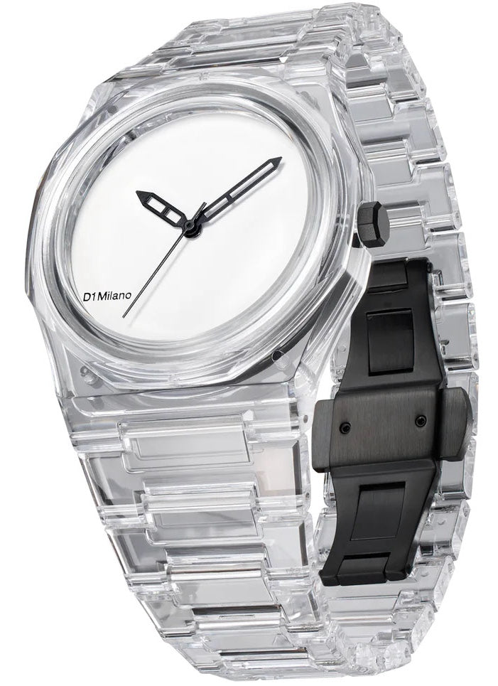 D1 Milano Nylon Exp White Watch NYBJ01 Image 2