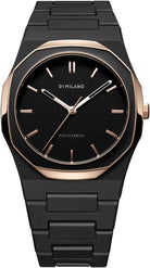 D1 Milano Polycarbon Black Mesh Watch PCBJ35 Image 1