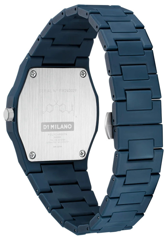 D1 Milano Polycarbon Blue 01 Watch PCBU09 Image 3