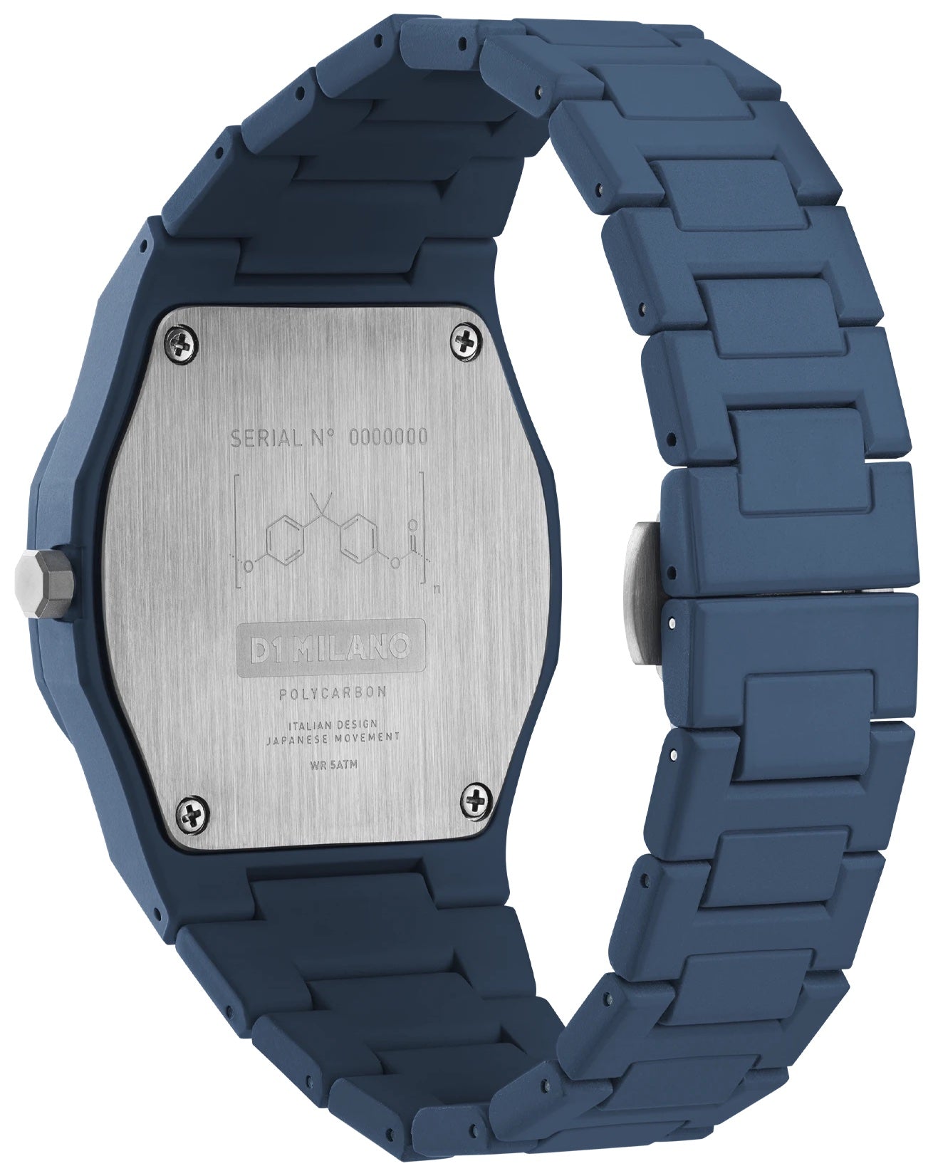 D1 Milano Polycarbon Blue Watch PCBJ21 Image 3
