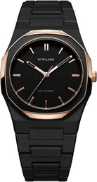 D1 Milano Polycarbon Gold Mesh Watch PCBU14 Image 1