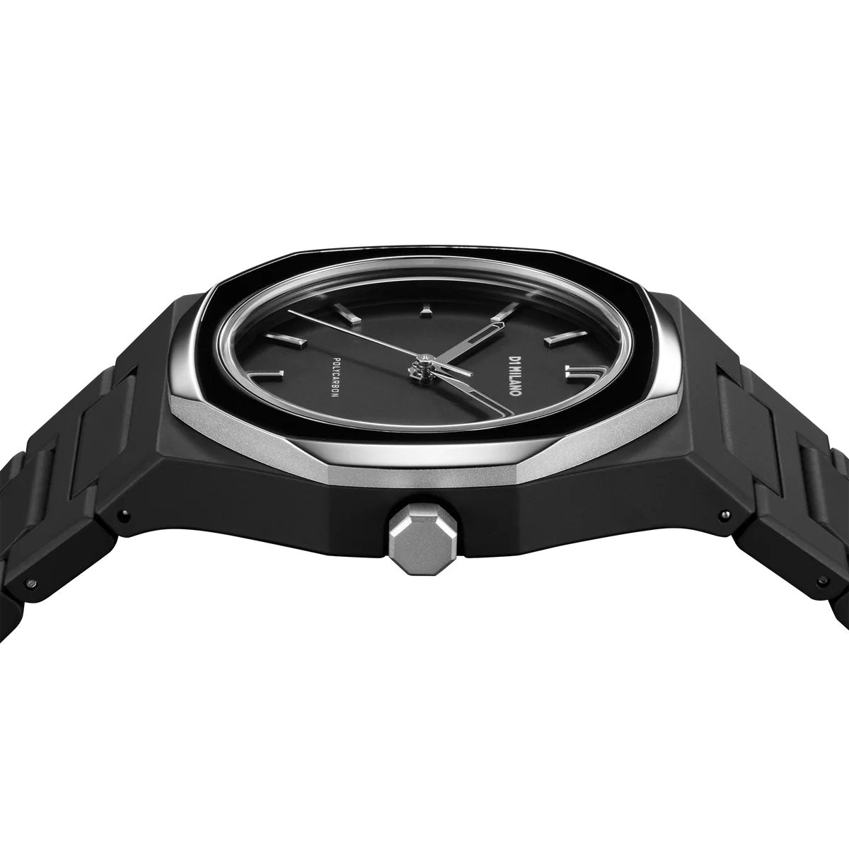 D1 Milano Polycarbon Gun Mesh Watch PCBU13 Image 4