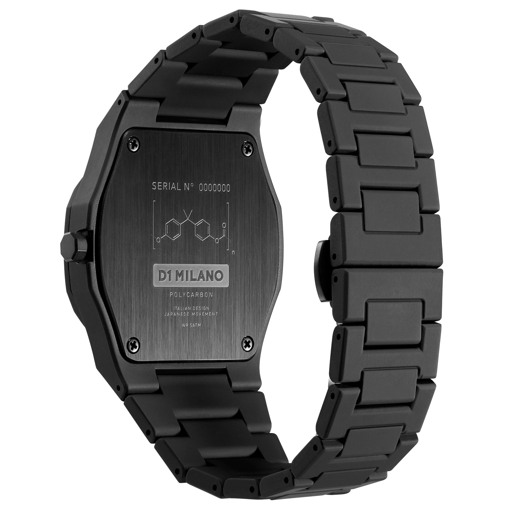 D1 Milano Polycarbon Watch D1-PCBJ12 Image 2
