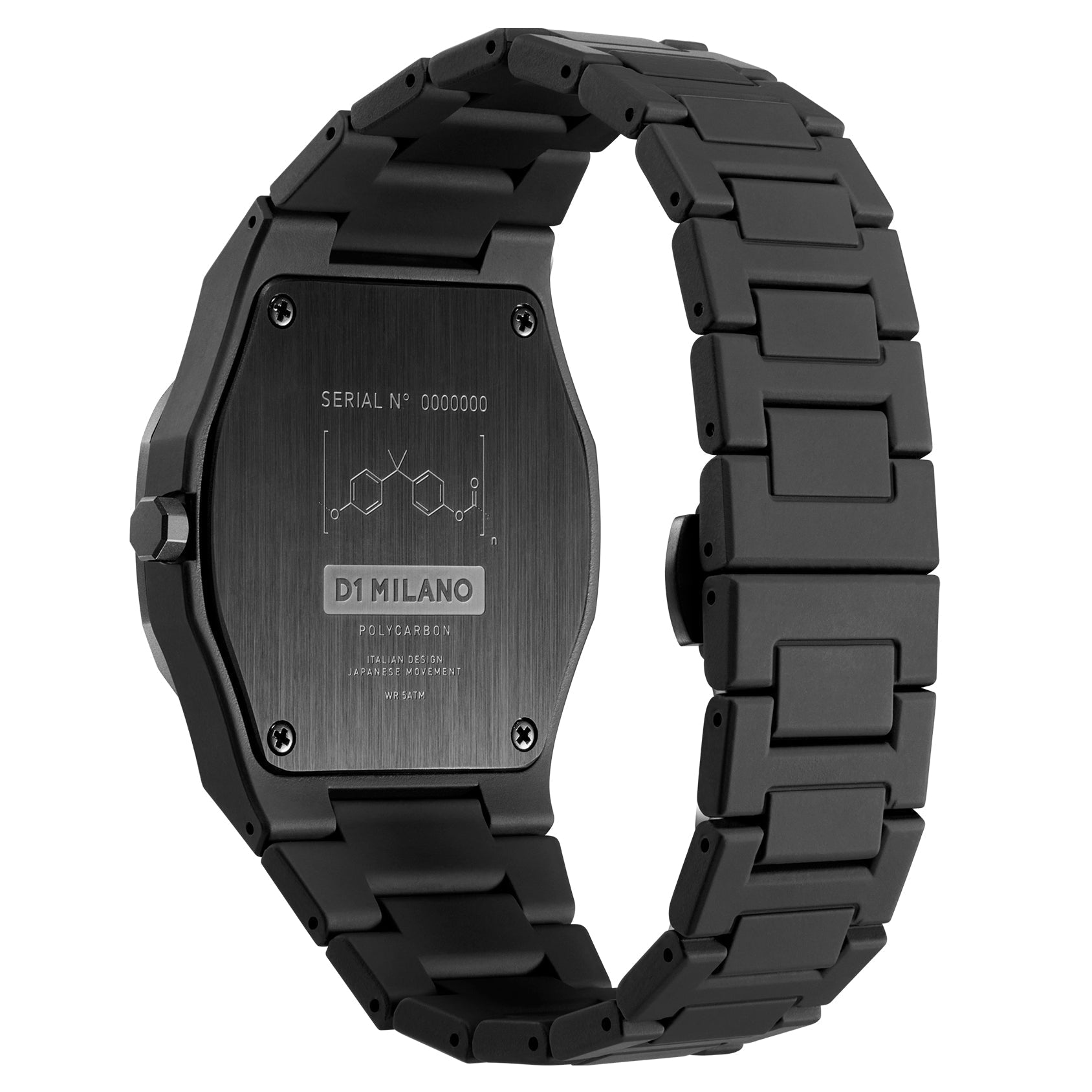 D1 Milano Polycarbon Watch PCBJ13 Image 2