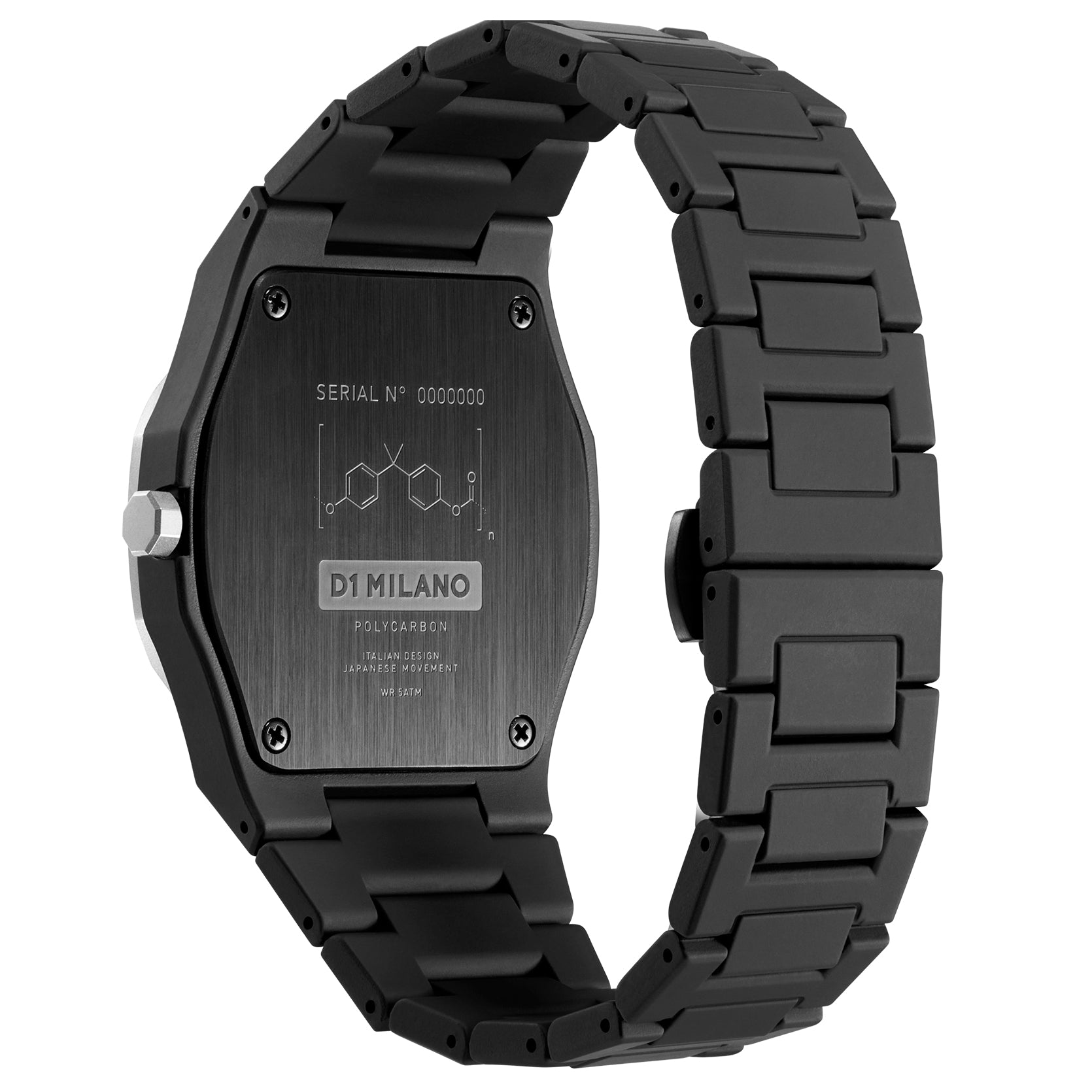 D1 Milano Polycarbon Watch PCBJ14 Image 2