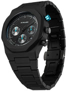 D1 Milano Polychrono Characoal Black Watch PHBJ07 Image 2
