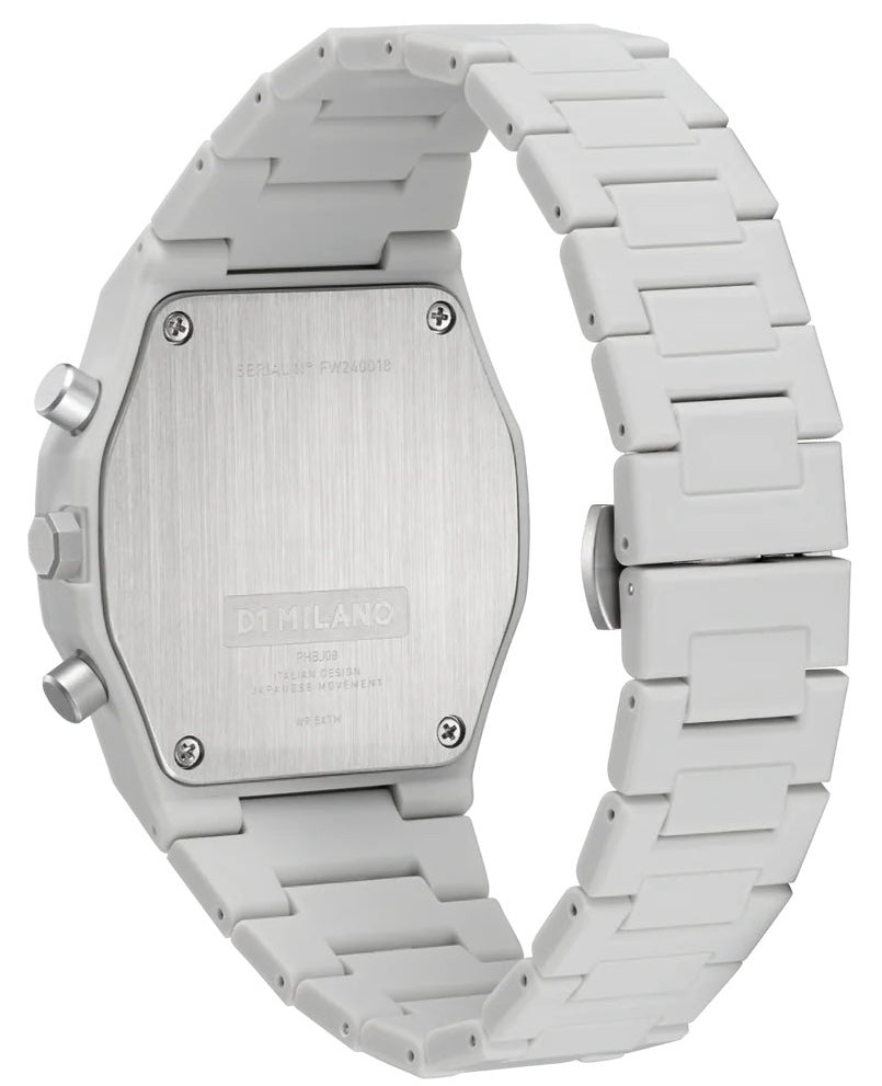 D1 Milano Polychrono Fossil Grey Watch PHBJ08 Image 3