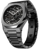 D1 Milano Skeleton Gun Metal Watch D1-SKBJ11 Image 3