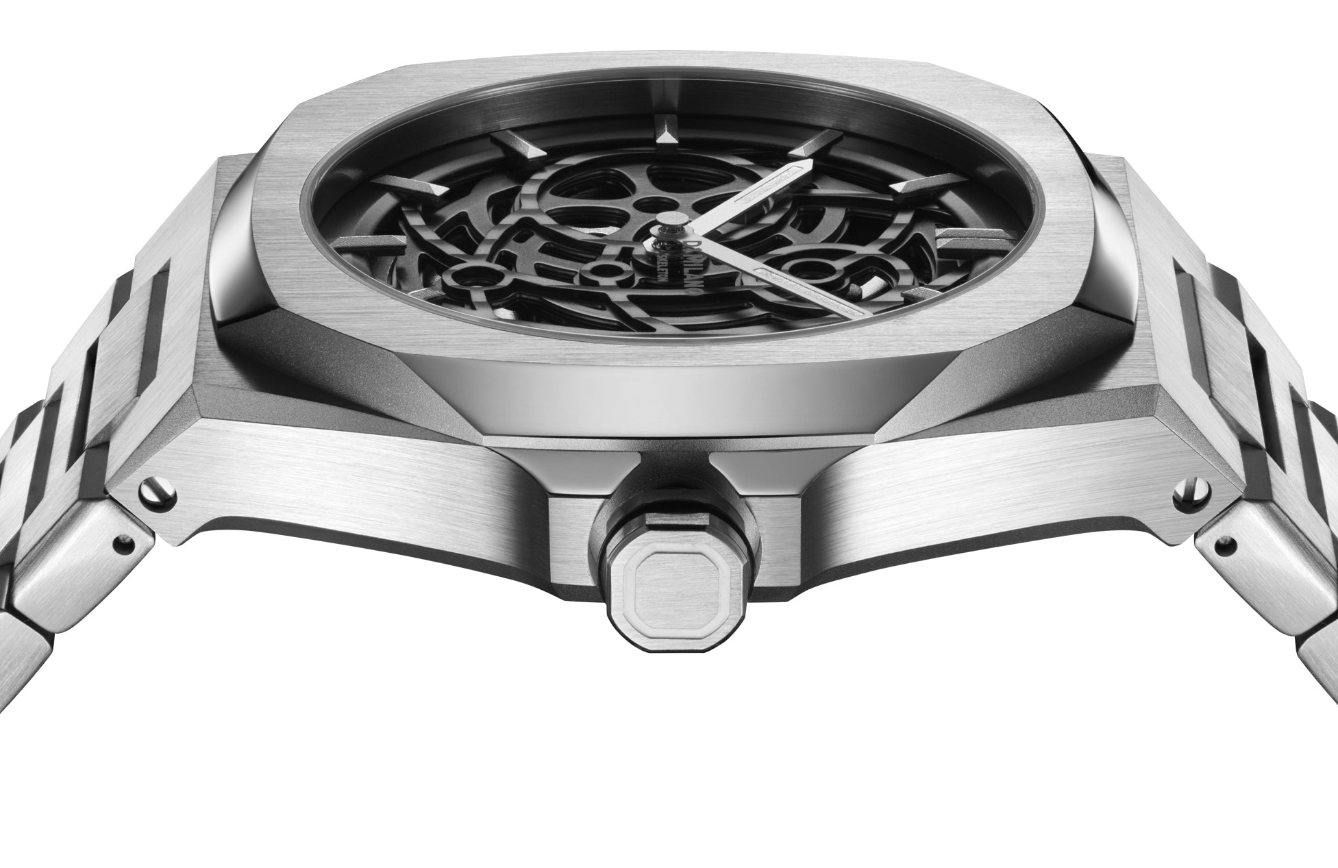 D1 Milano Skeleton Silver Watch SKBJ10 Image 4