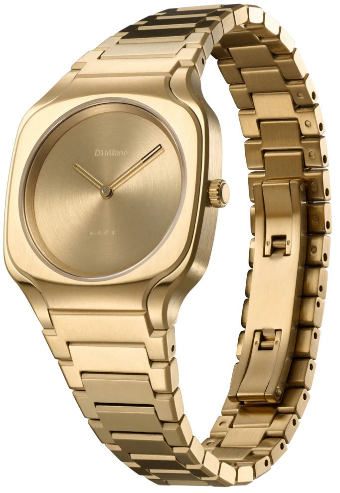 D1 Milano Square Disco Gold Watch SQBL03 Image 2