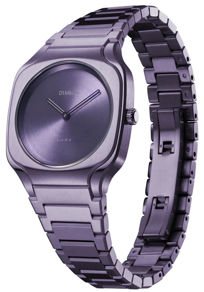 D1 Milano Square Disco Purple Watch SQBL02 Image 2