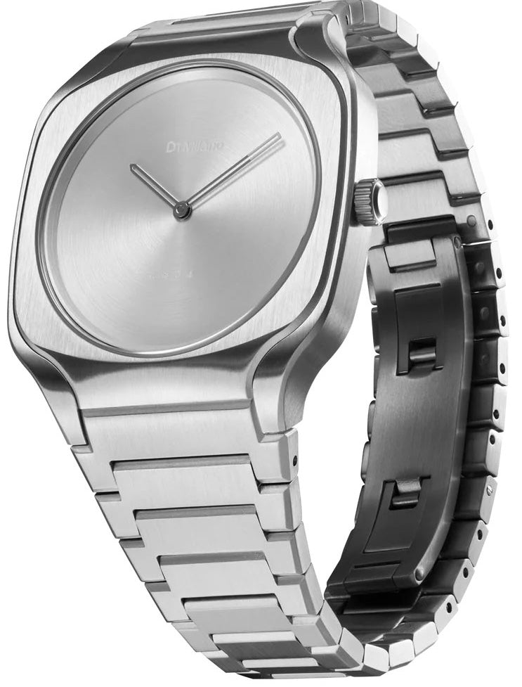 D1 Milano Square Gray Frame Watch SQBJ10 Image 2