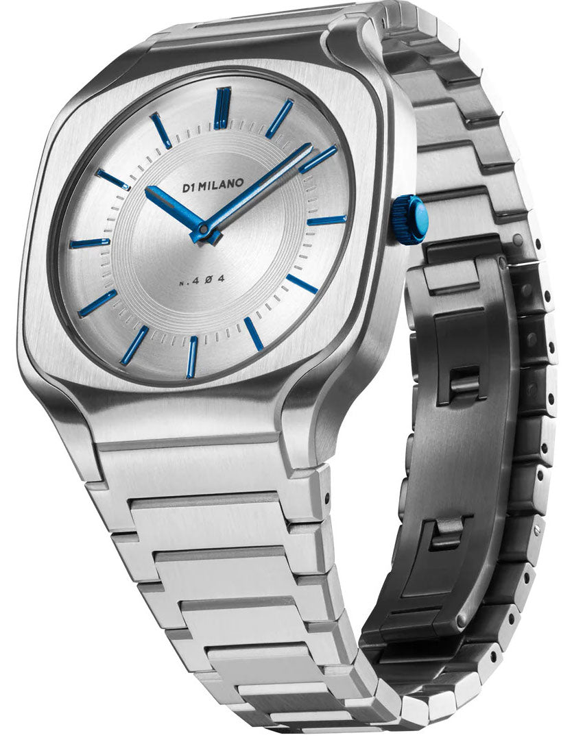 D1 Milano Square Silver Watch SQBJ01 Image 3