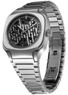 D1 Milano Square Skeleton Grey Depth Watch SLBJ01 Image 2