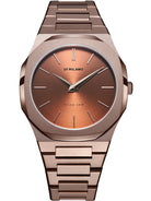 D1 Milano Ultra Thin Chocolate Watch UTBJ10 Image 1