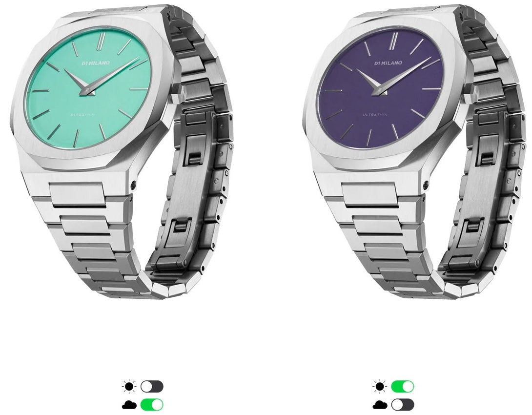D1 Milano Ultra Thin Chromo  Sync Watch UTBJ43 Image 2