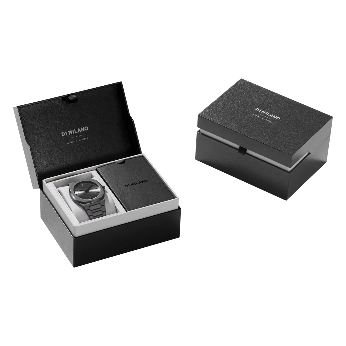 D1 Milano Ultra Thin Monoblock Anthracite Watch UTBJ22 Image 4