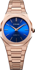 D1 Milano Ultra Thin Petite Geo Watch D D1-UTBL12 Image 1