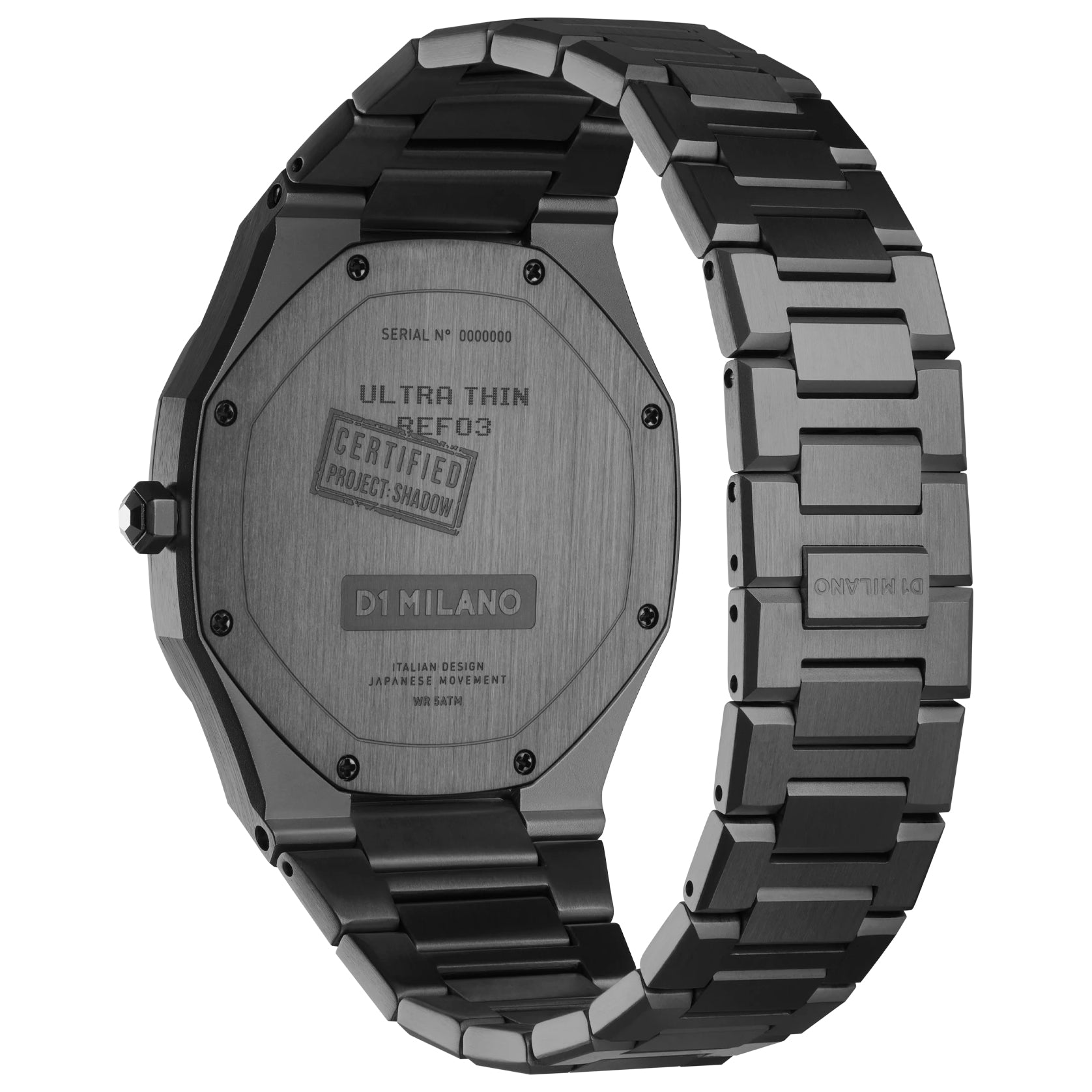 D1 Milano Ultra Thin Shadow Watch UTBJSH Image 2