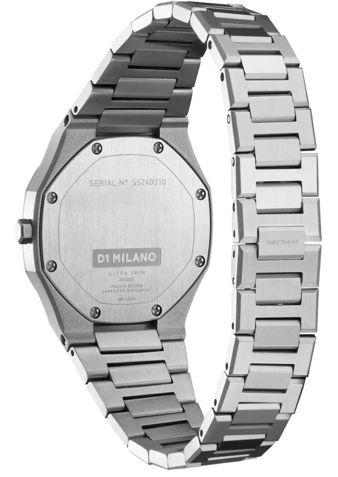 D1 Milano Ultra Thin Zephyr Silver Watch UTBL30 Image 4