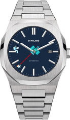 D1 Milano Watch Automatico Pixel Retro Blue ATRJ13 Image 1