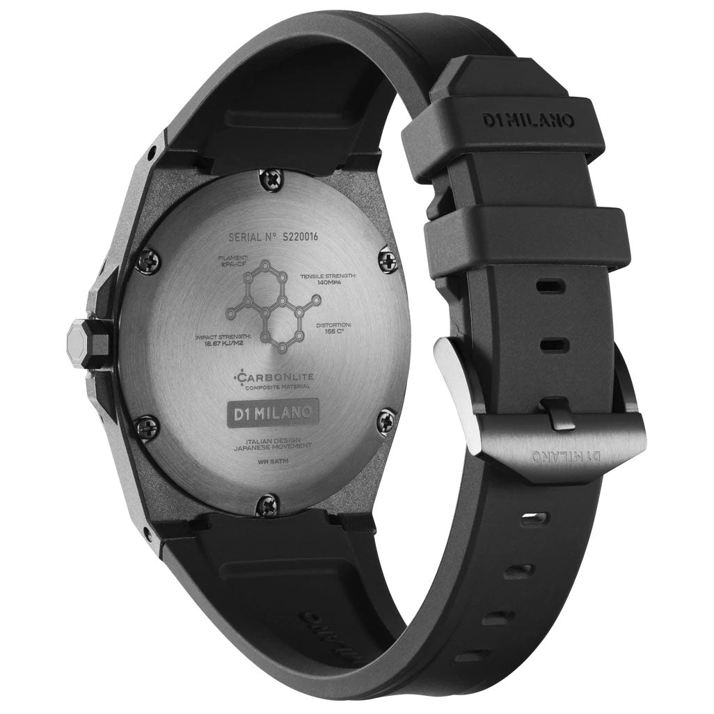 D1 Milano Watch Carbonlite D1-CLRJ03 Image 2