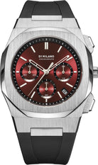 D1 Milano Watch Cronografo Burgundy D1-CHRJ03 Image 1