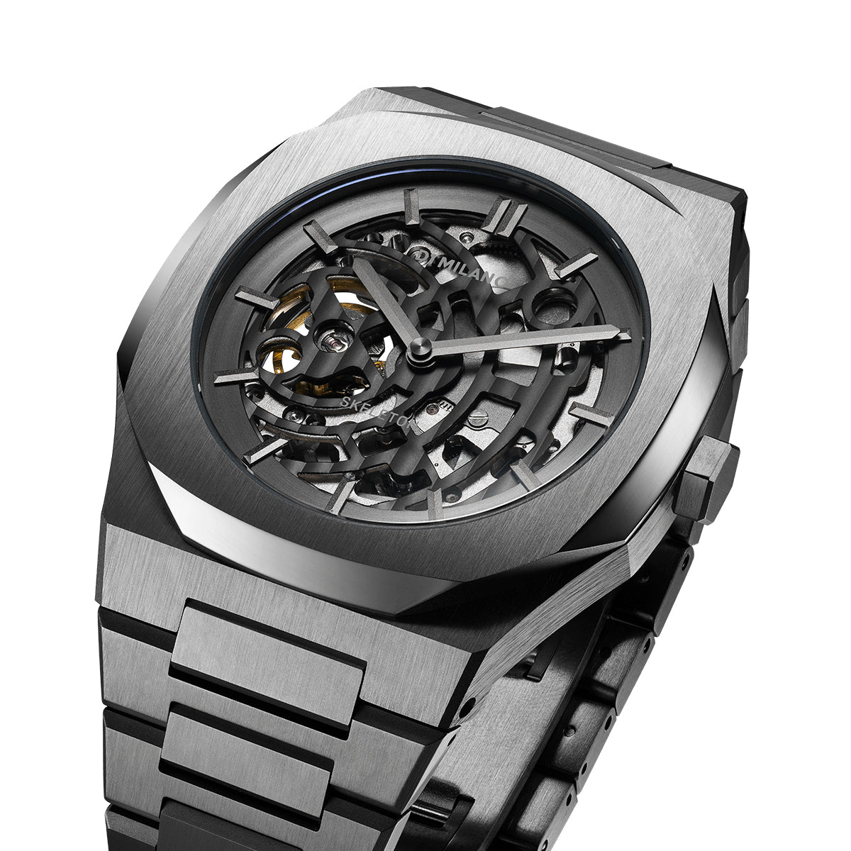 D1 Milano Watch Mechanical Skeleton D1-SKBJ02 Image 4