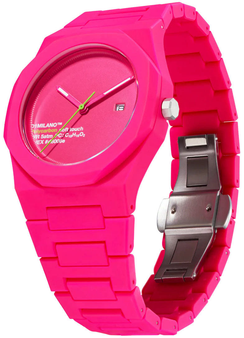 D1 Milano Watch Polycarbon PCBJ32 Image 3