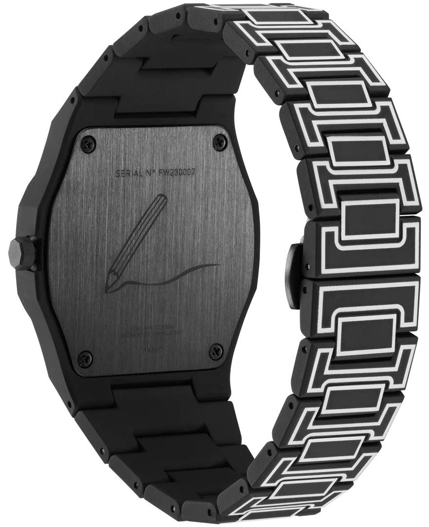 D1 Milano Watch Polycarbon Sketch 01 PCBJ33 Image 3