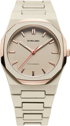D1 Milano Watch Polycarbon Taupe Mesh PCBJ36 Image 1