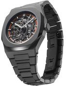 D1 Milano Watch Skeleton Sandblast Orange Bracelet D SKBJ06 Image 3