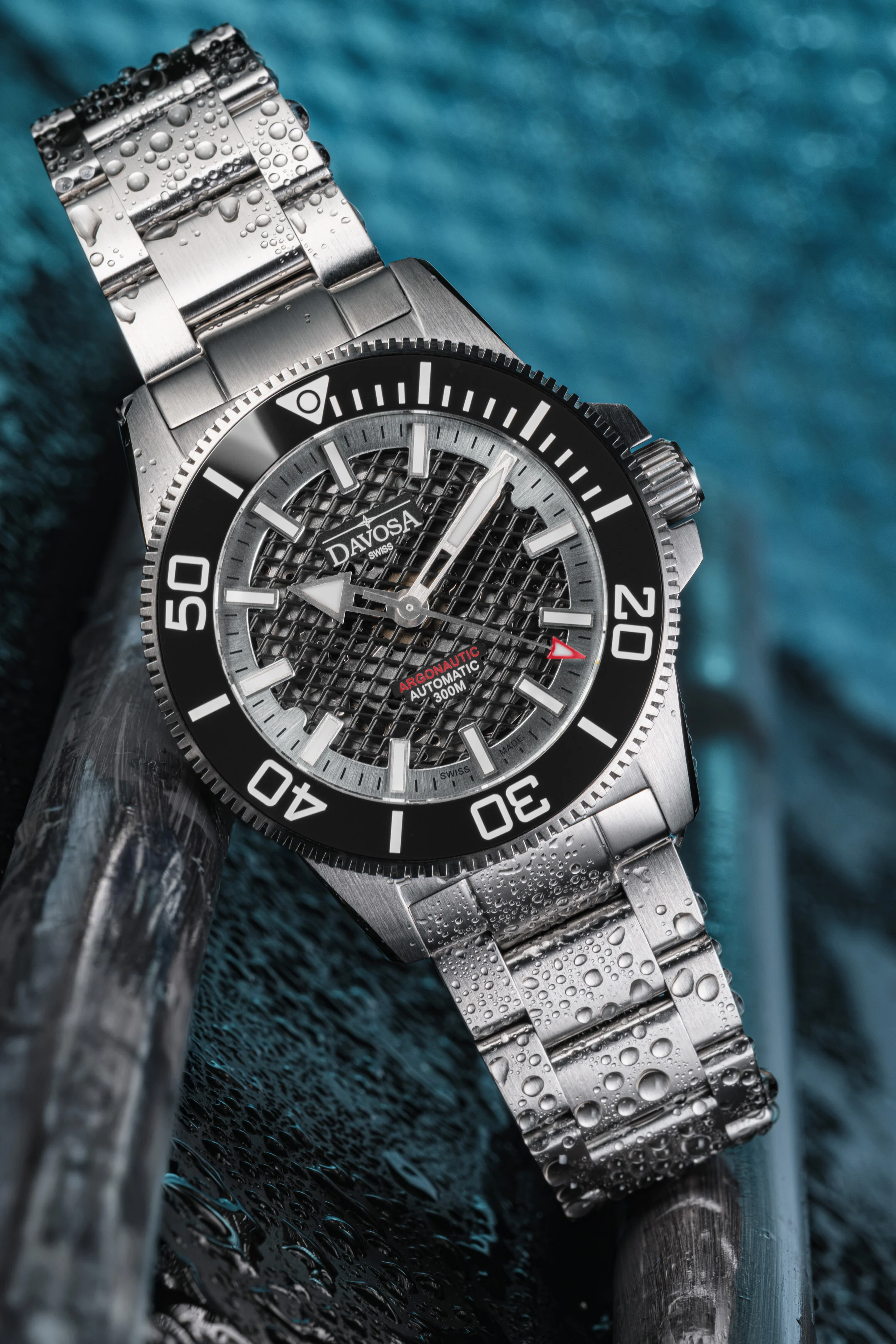 Davosa Argonautic 41 Shark Diver Black Limited Edition Watch 16154150 Image 6