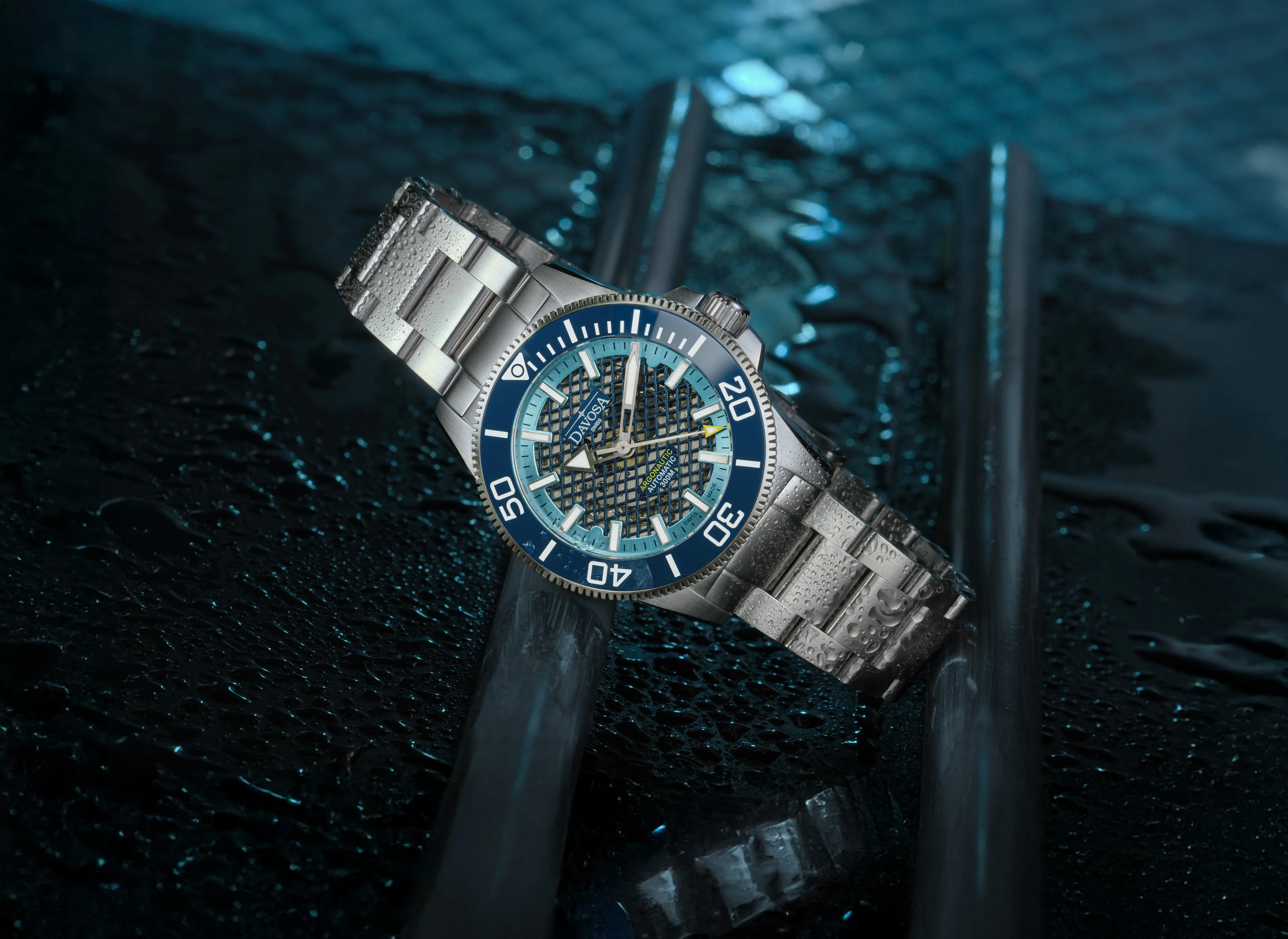Davosa Argonautic 41 Shark Diver Blue Limited Edition Watch 16154140 Image 5