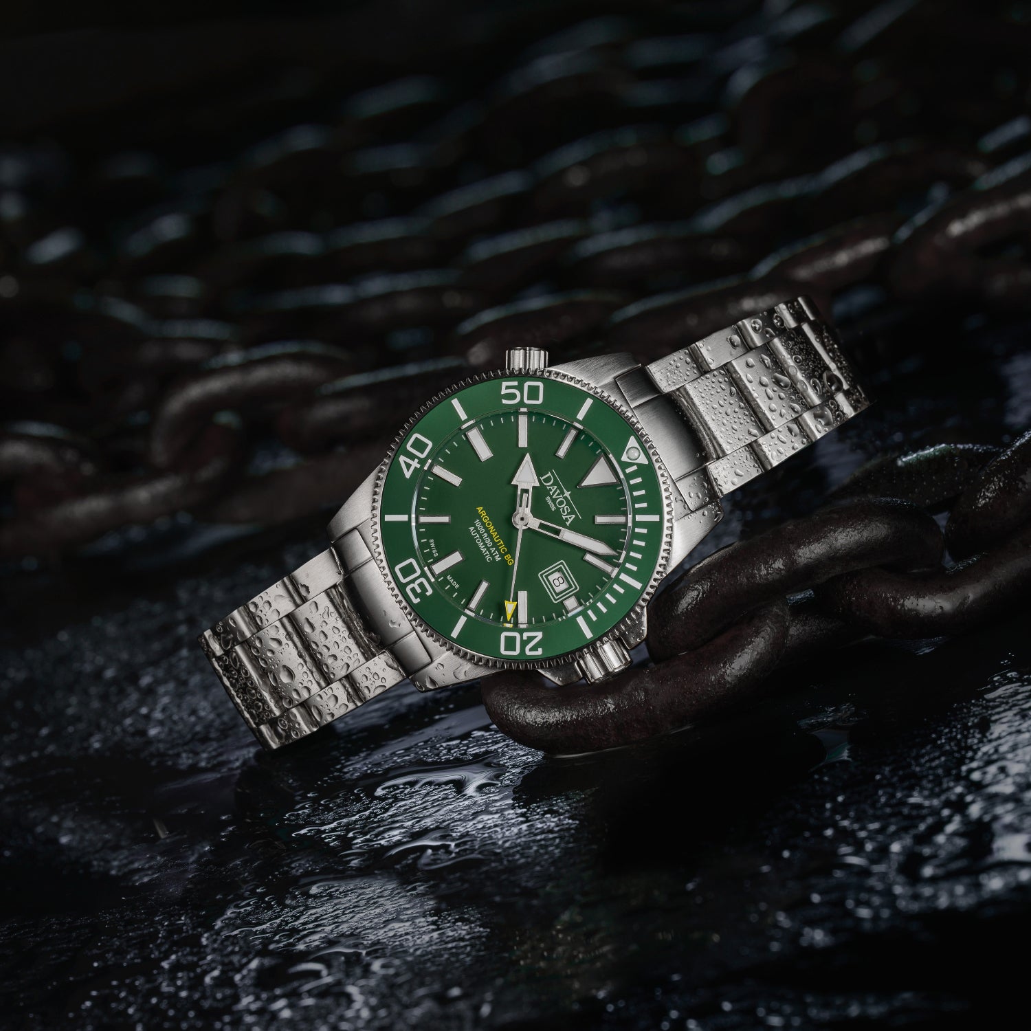 Davosa Argonautic BG Automatic Green Watch 16152807 Image 5