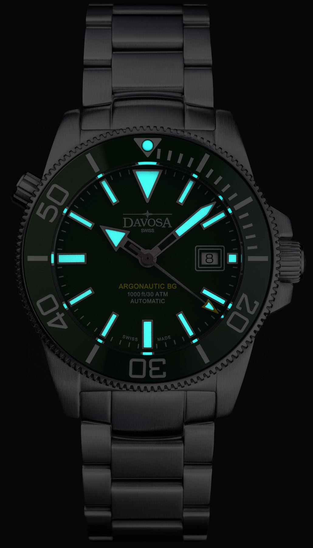 Davosa Argonautic BG Automatic Green Watch 16152870 Image 2