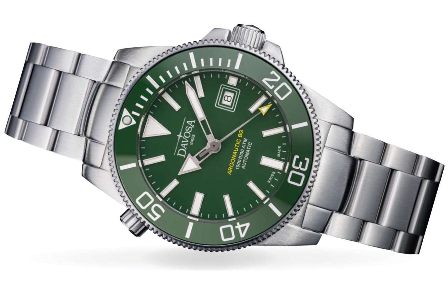 Davosa Argonautic BG Automatic Green Watch 16152870 Image 4