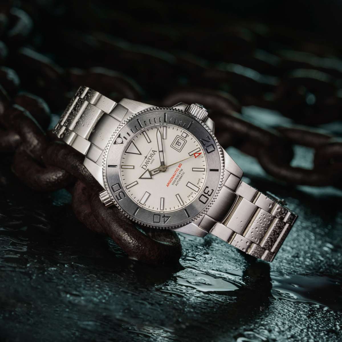 Davosa Argonautic BG Automatic White Watch 16152801 Image 5