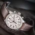Davosa Aviator Quartz Chronograph Silver Watch 16249915 Image 2