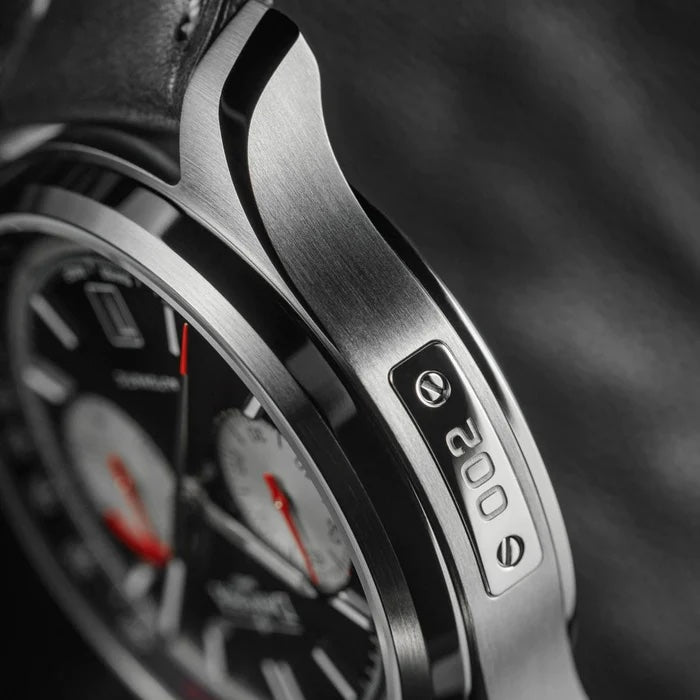 Davosa Newton Pilot Rally Chronograph Black Limited Edition Watch 16153655 Image 3