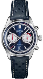 Davosa Newton Pilot Rally Chronograph Blue Limited Edition Watch 16153645 Image 1