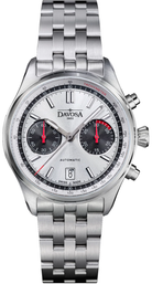 Davosa Newton Pilot Rally Silver Bracelet Limited Edition Watch 16153610 Image 1