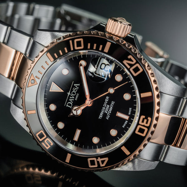 Davosa Ternos Diver Bi Colour Watch 16155565 Image 4