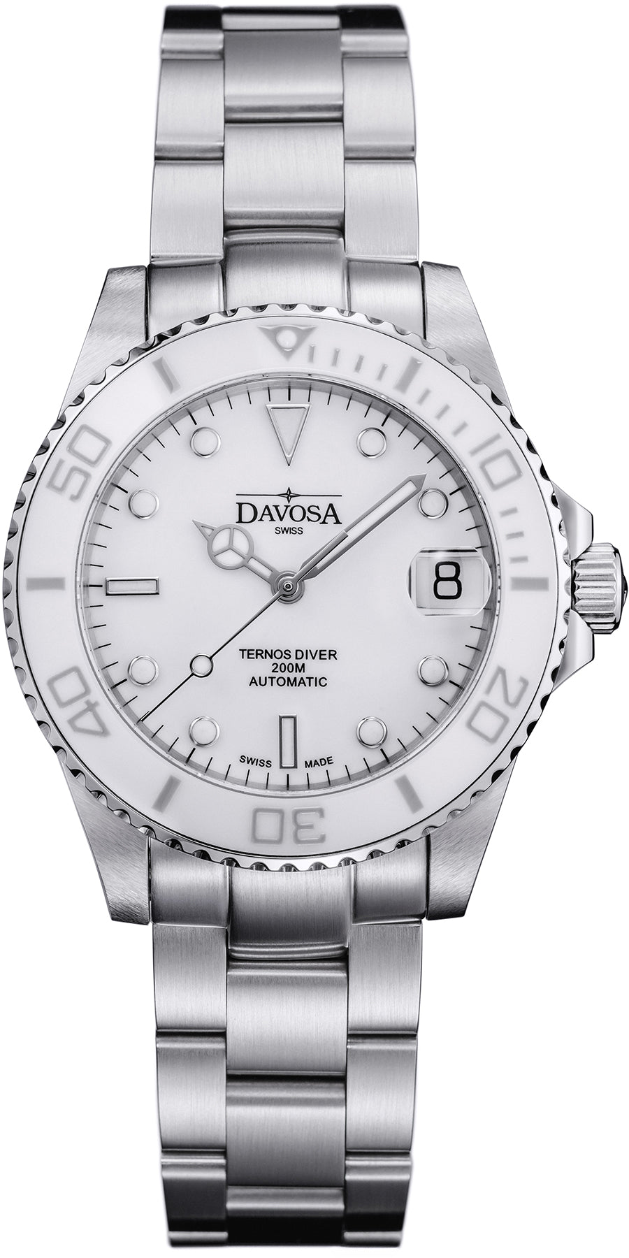 Davosa Ternos Diver Lady White Watch 16619510 Image 1