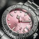 Davosa Ternos Medium California Automatic Pink Ladies Watch 16619960 Image 3