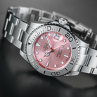 Davosa Ternos Medium California Automatic Pink Ladies Watch 16619960 Image 6