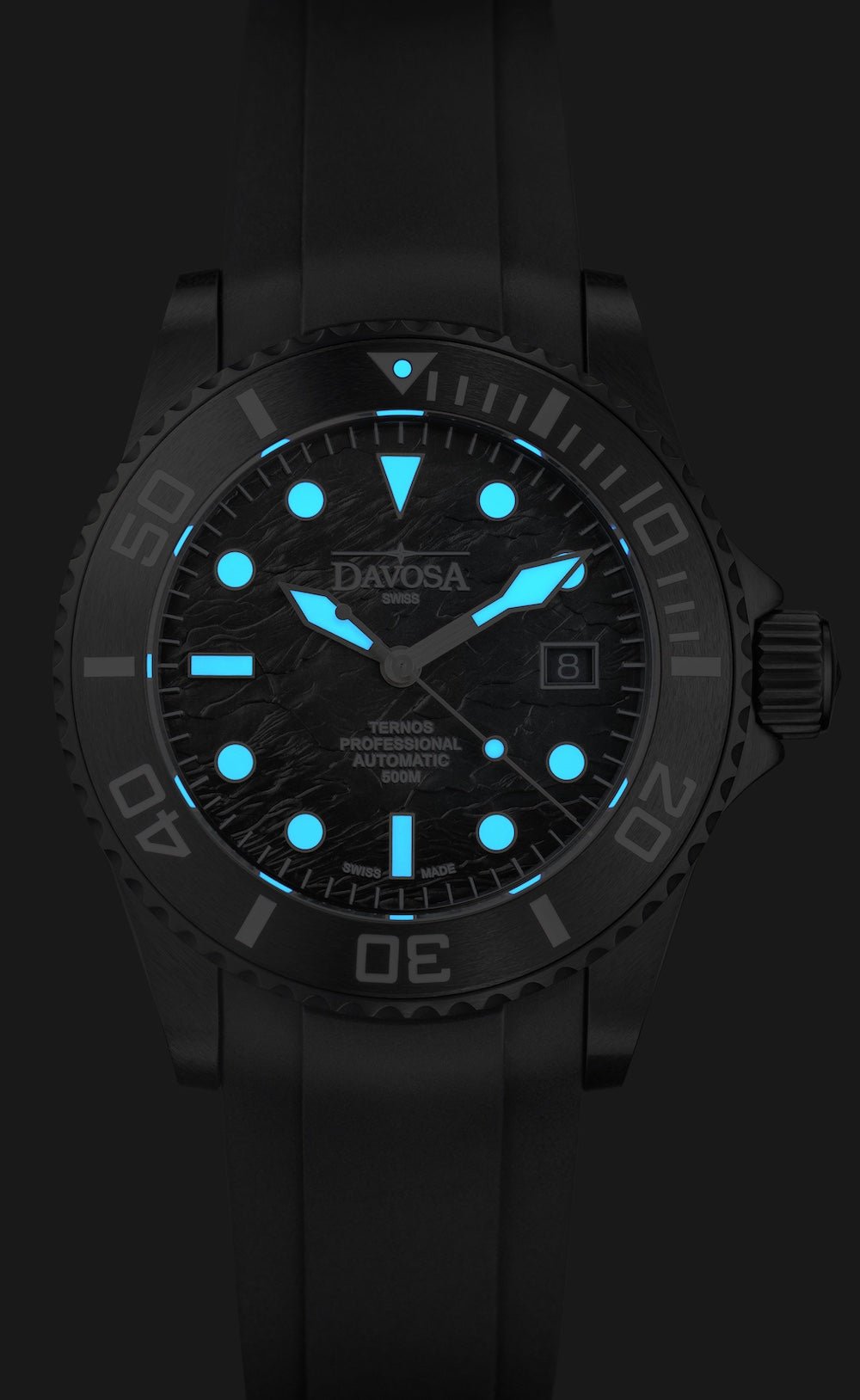 Davosa Ternos Professional Black Rock Limited Edition Watch 16158302 Image 3
