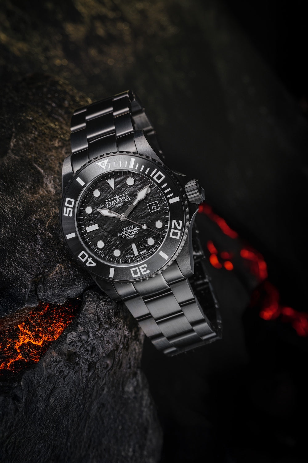Davosa Ternos Professional Black Rock Limited Edition Watch 16158320 Image 5