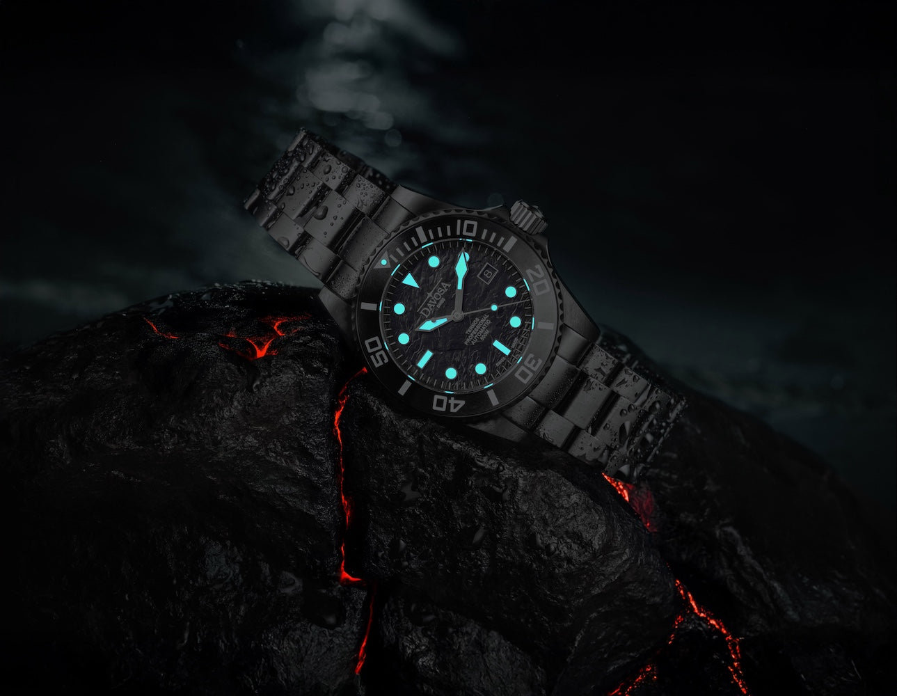 Davosa Ternos Professional Black Rock Limited Edition Watch 16158320 Image 6